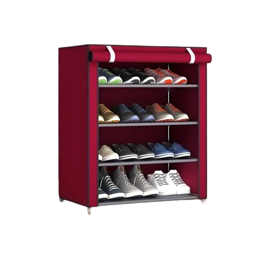 Experience the ultimate shoe storage solution with this dustproof cabinet