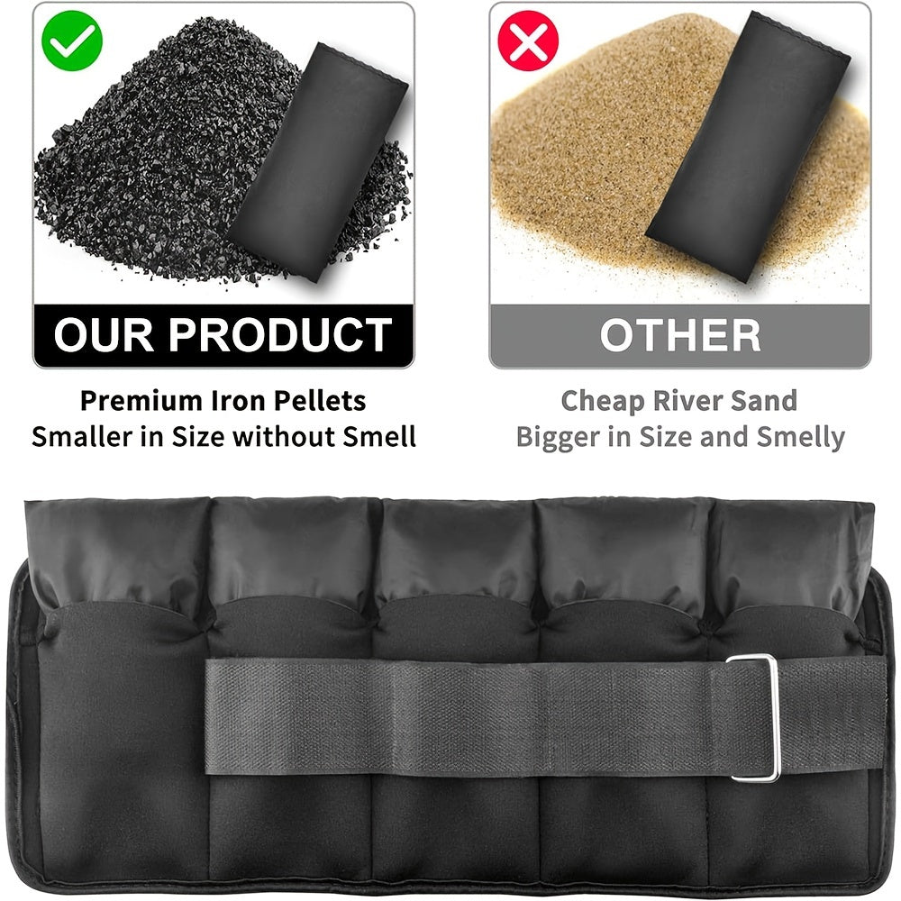 Ankle Adjustable Wrist Weights Set (10lbs)