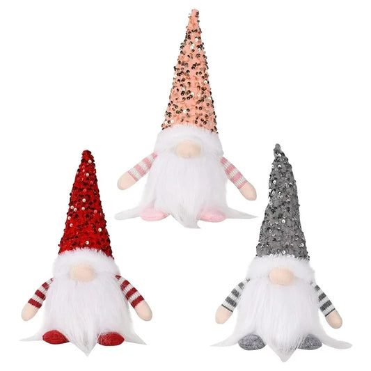 Twinkling Trio: Rudolph Sequin Delight for Christmas