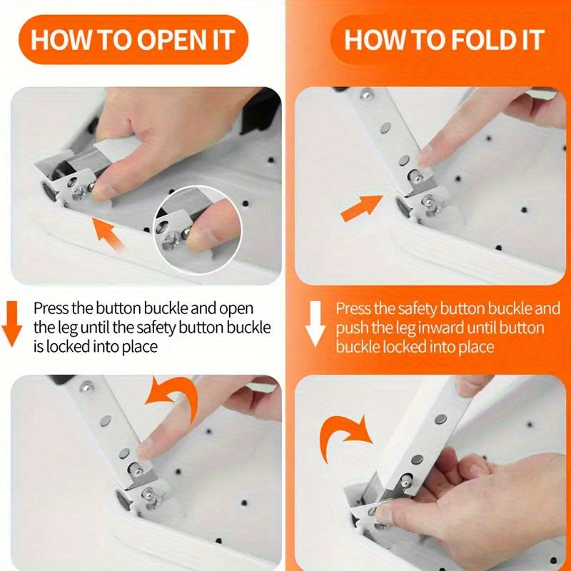 Folding Step Stool 1-Step Ladder