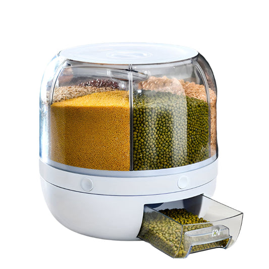 Rice Bucket Organizer Grain Storage Box