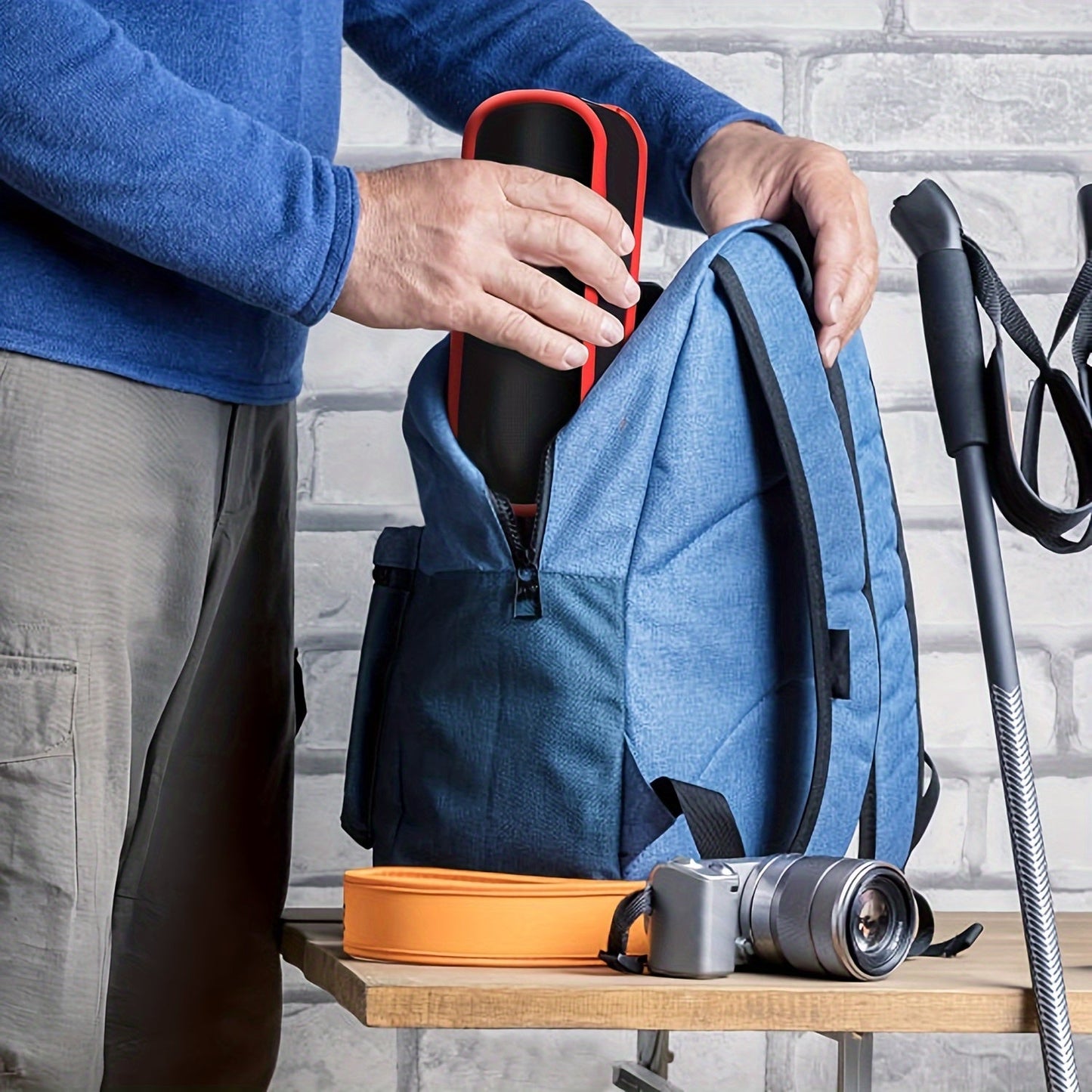 Folding Camping Chair with Footrest for Outdoor Comfort