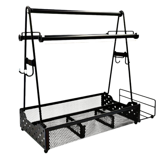 Grill Caddy with Hooks & Towel Holders