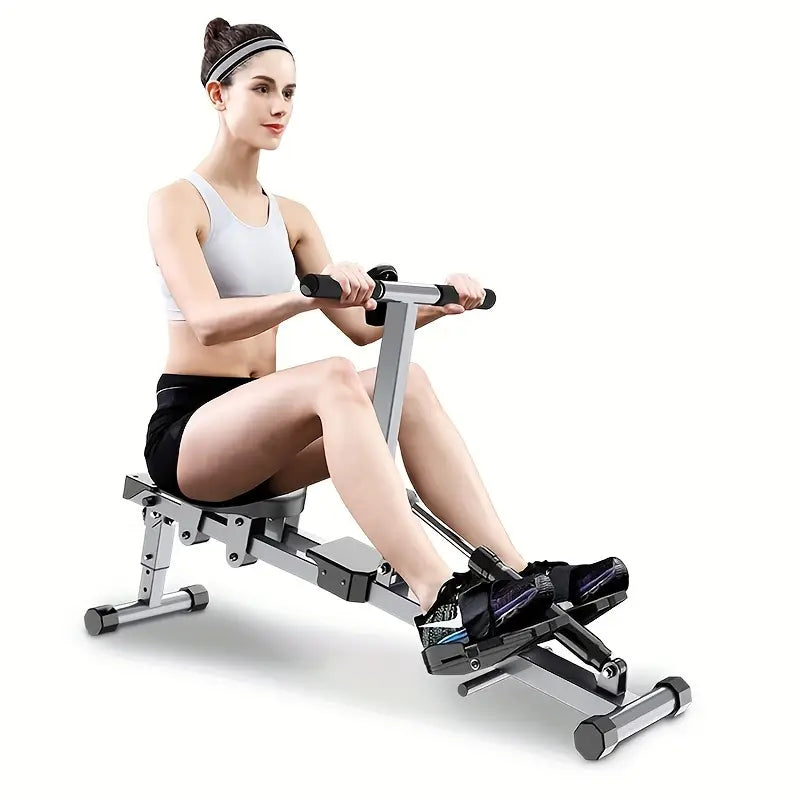 Single-Station Hydraulic Rowing Machine - Fitness and Strength Training