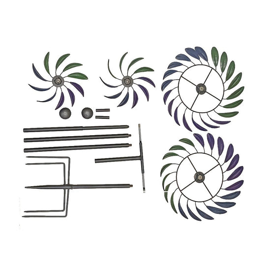 Metal Wind Garden Spinner Outdoor