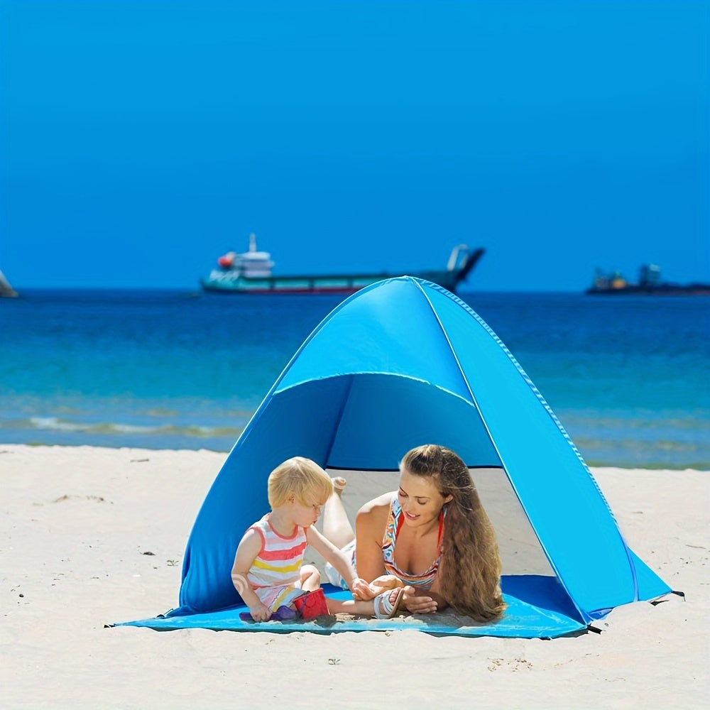 Portable Waterproof Beach Tent with Sunshade