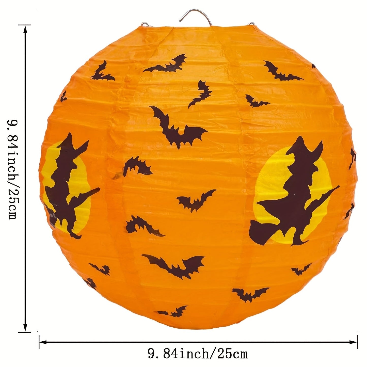 Halloween Paper Lanterns Set Decor (10pcs)