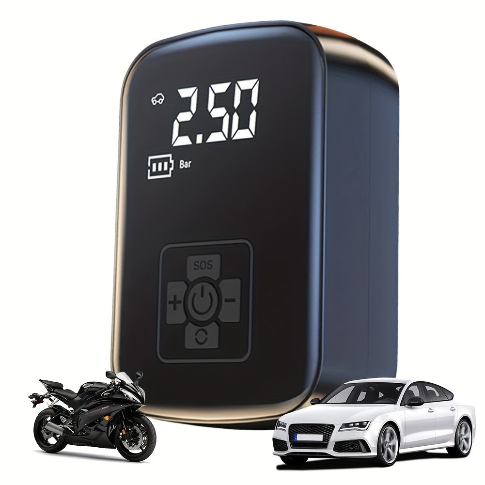 150PSI Portable Cordless Air Compressor Tire Inflator