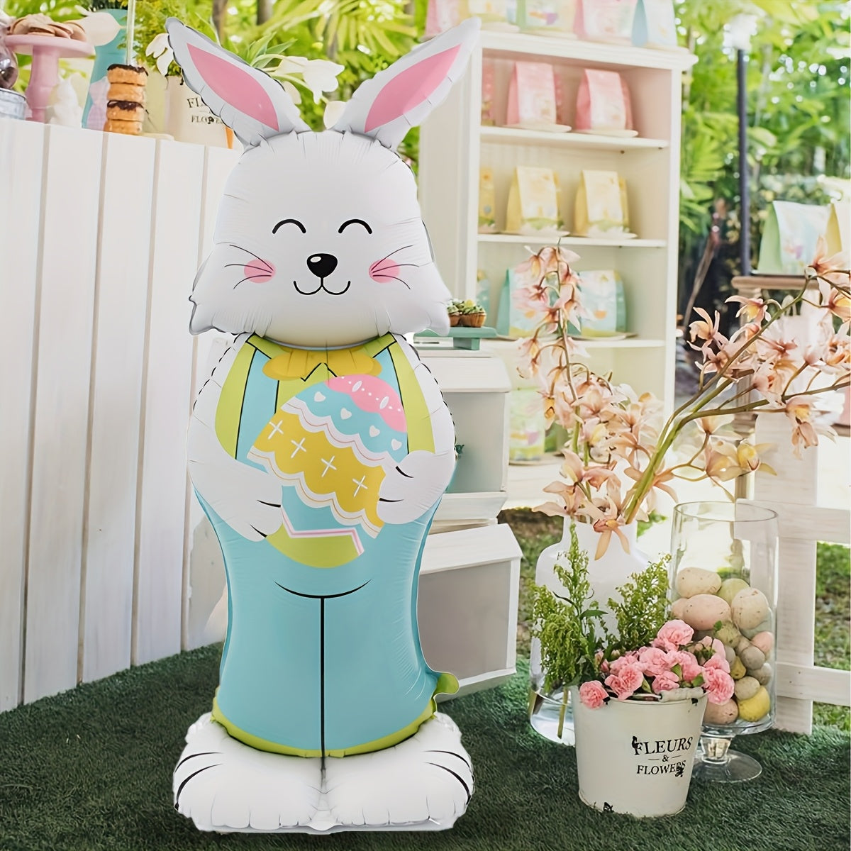 Set of 2 Giant 150cm Standing Rabbit Balloons