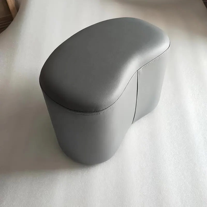 Versatile Nordic-Style Cloth Bench - Grey