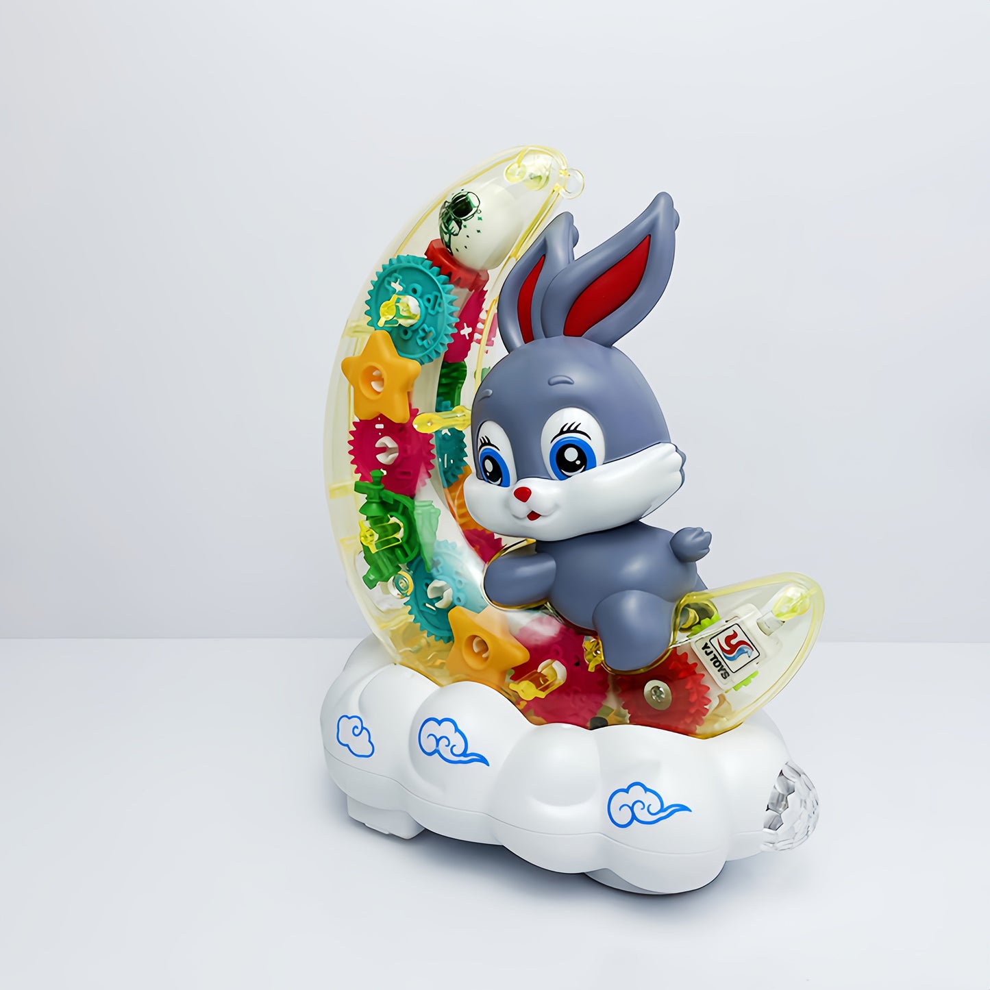 Grey Interactive Glowing Toy with Lights & Music