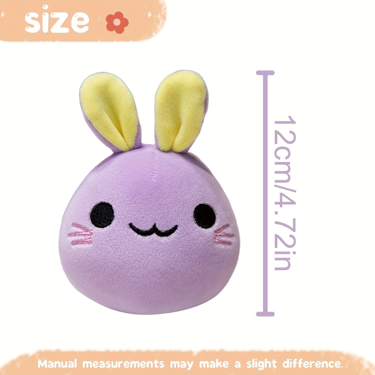 9-Piece Adorable Easter Rabbit Plush Dolls Set