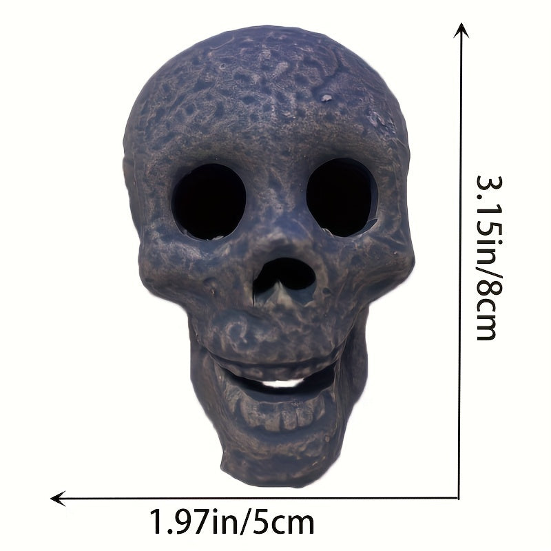 6pcs Ceramic Human Skull Fire Logs -  Fire Pits & Fireplaces