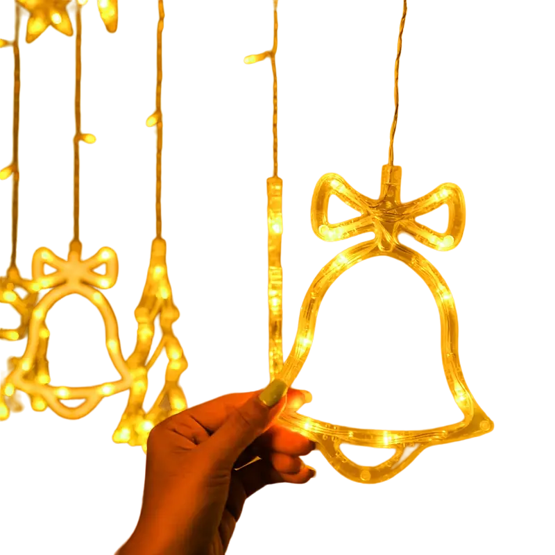 Merry & Bright: Christmas Curtain Illumination