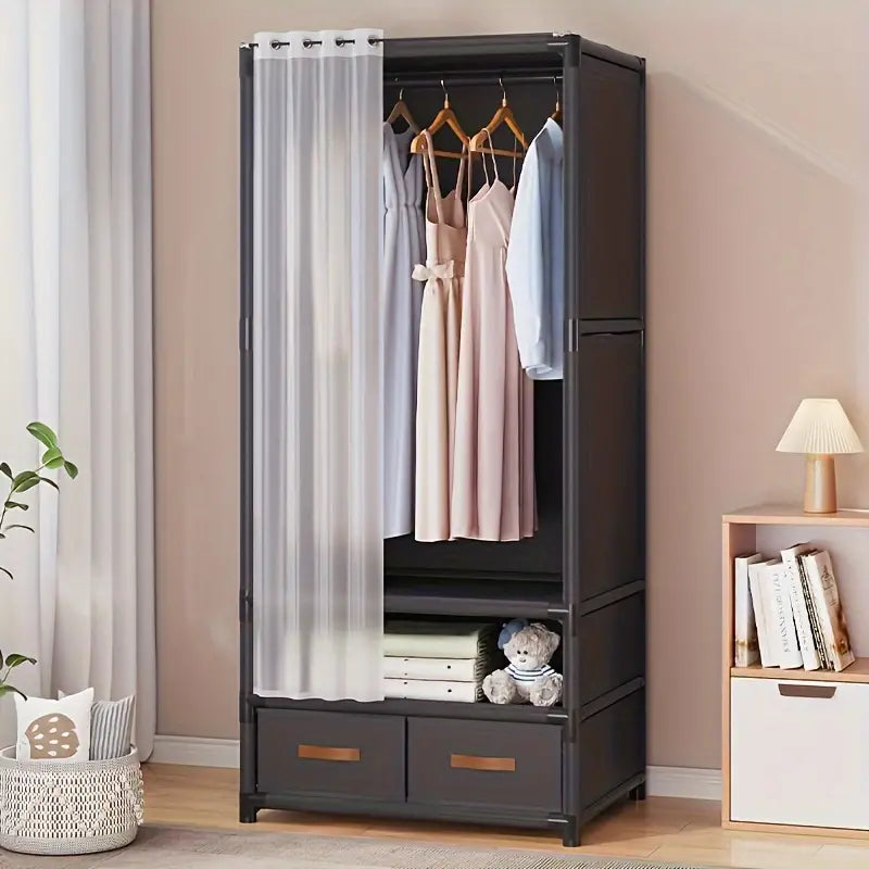 Foldable Drawers and Wardrobe Storage Cabinet - 2 Drawers