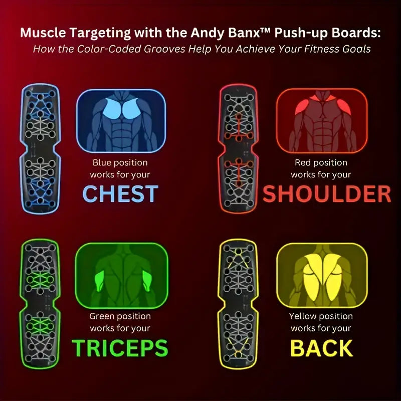 Multi-functional Folding Push Up Board