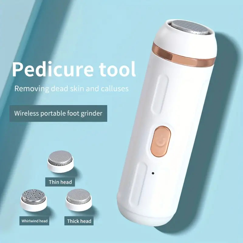 Electric Feet Callus Remover - Rechargeable Pedicure Tool