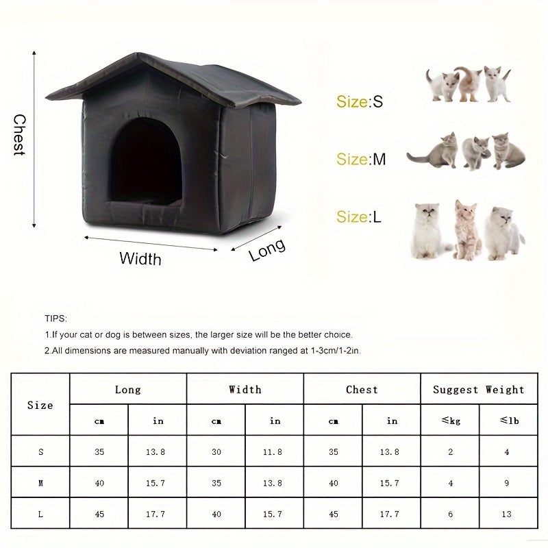 Waterproof Outdoor Cat House