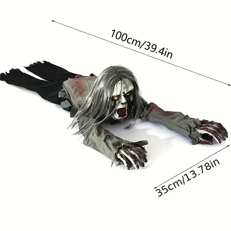 1pc Crawling Ghost - Sound-Controlled Electric Prop with Hair