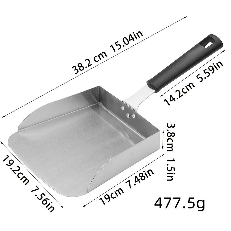 Stainless Steel Griddle Food Mover Spatula