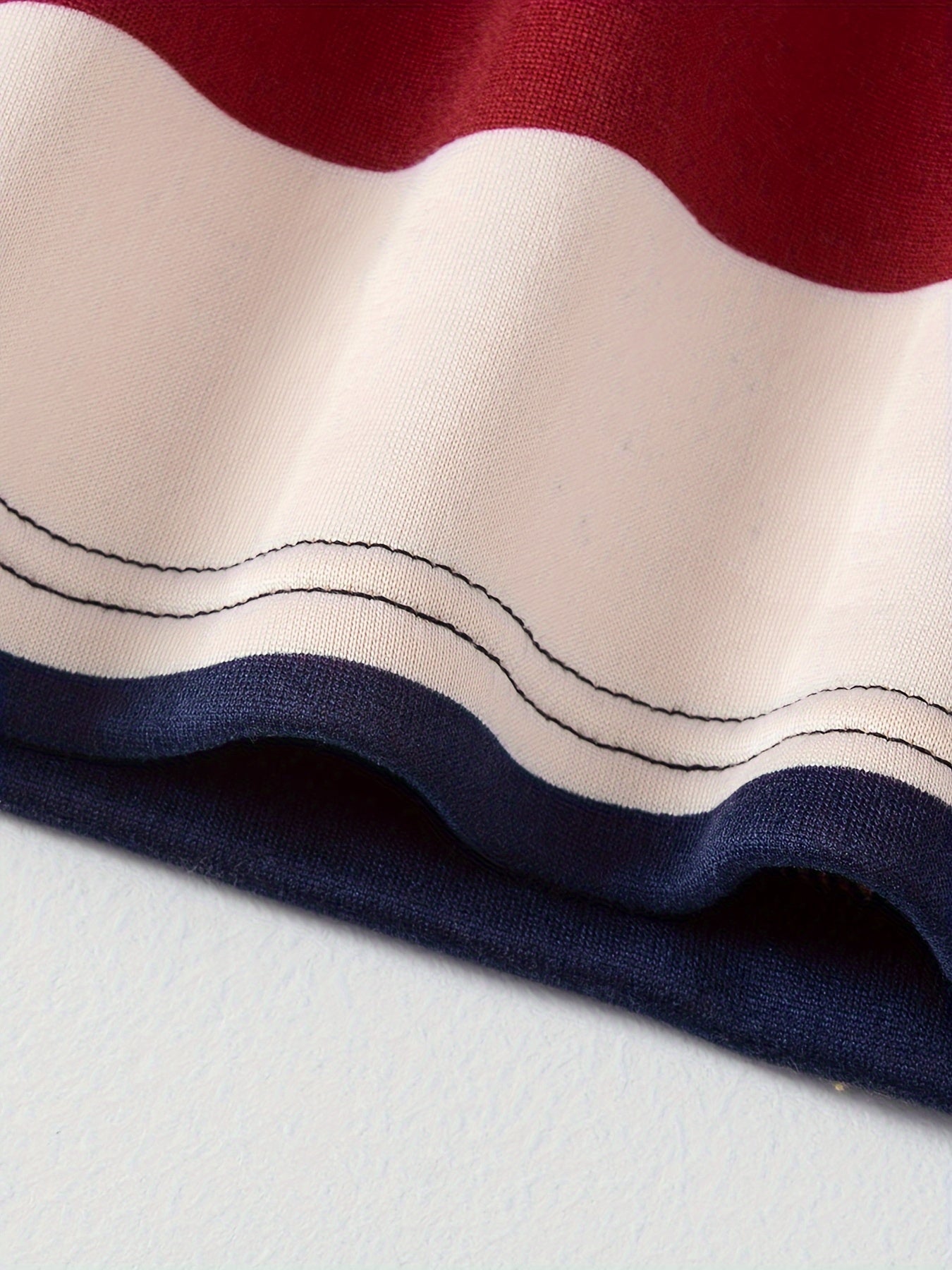 Men's Thermal Striped Skiing Fleece Shirt