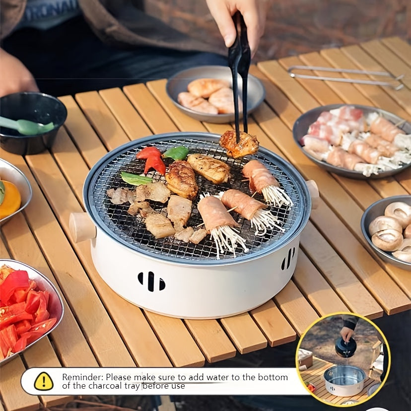Portable Smokeless Charcoal Grill & Tea Stove