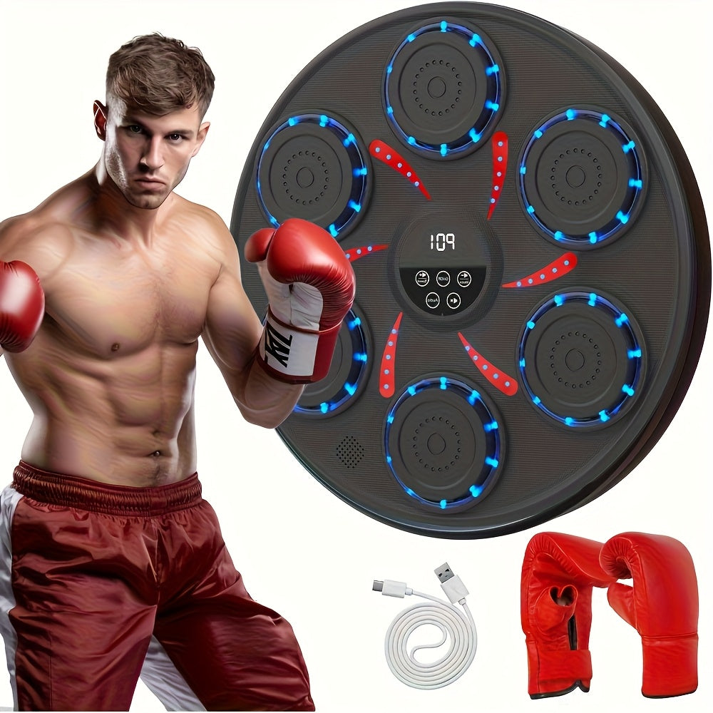 Smart Wireless Wall Boxing Machine with Gloves