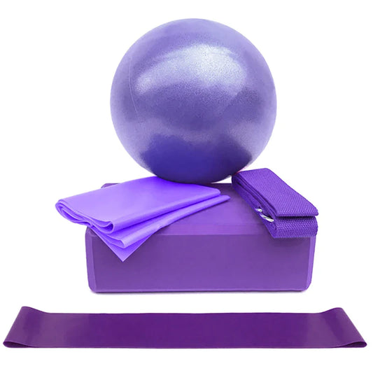 5-Piece Yoga Ball Kit for Beginners