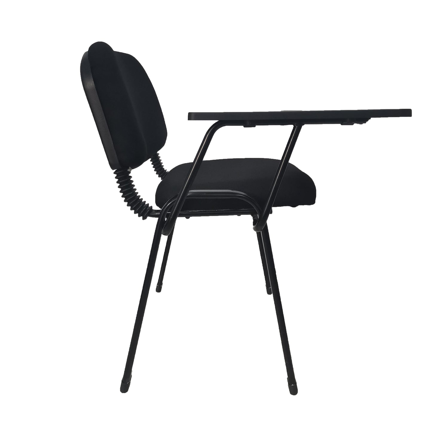 Lecture Chair with Table Top for Classroom Lecture Training Conference (Set of 6-Black)