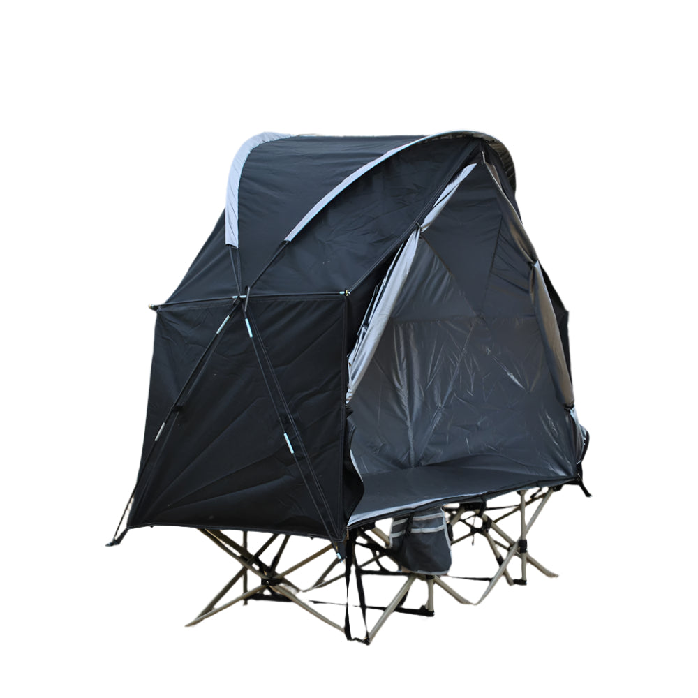 Single Military Cot Tent Insulated Outdoor Shelter