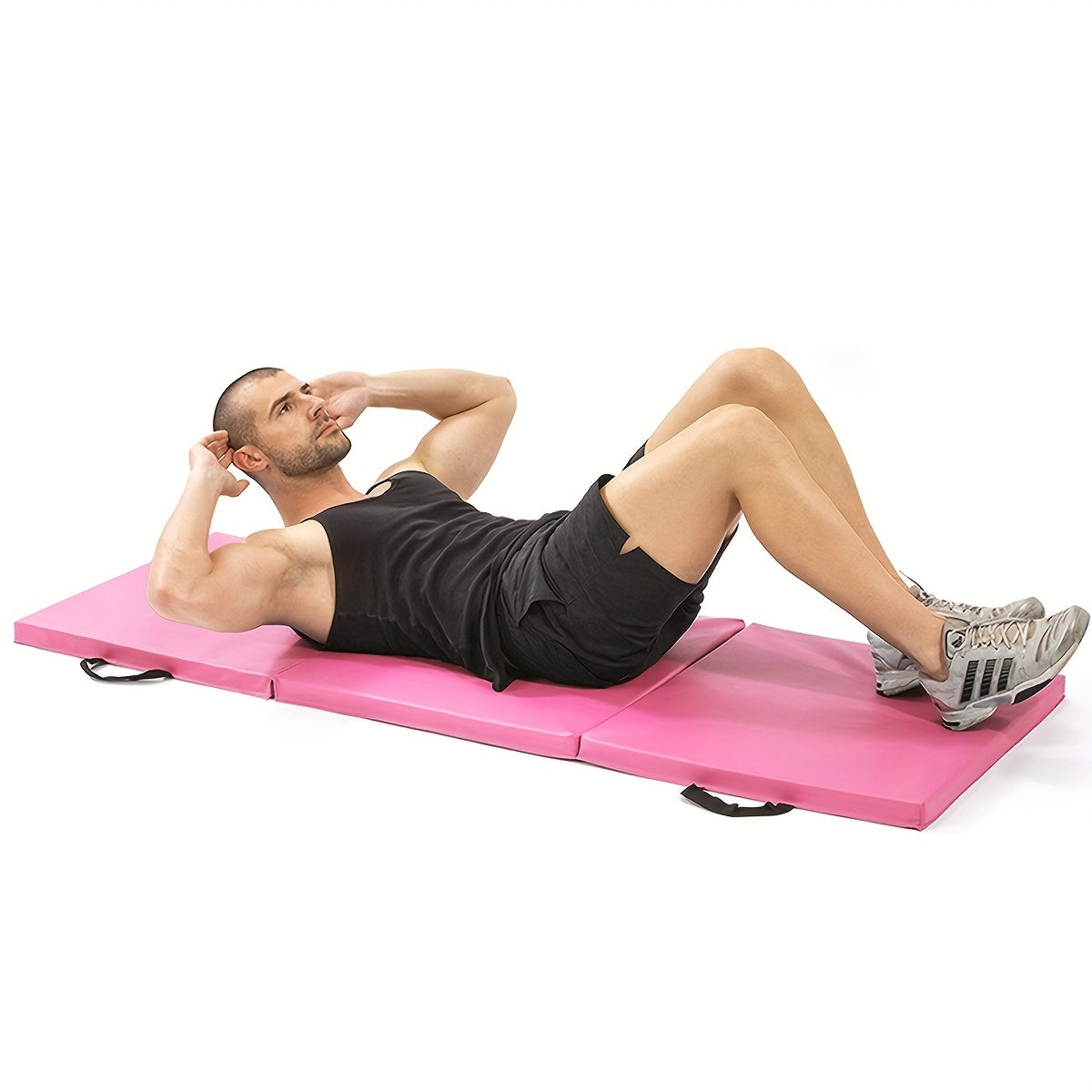 Anti-Tear Folding Barbell Exercise Training Mat