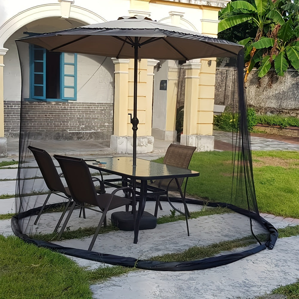 Outdoor Mesh Mosquito Net Black