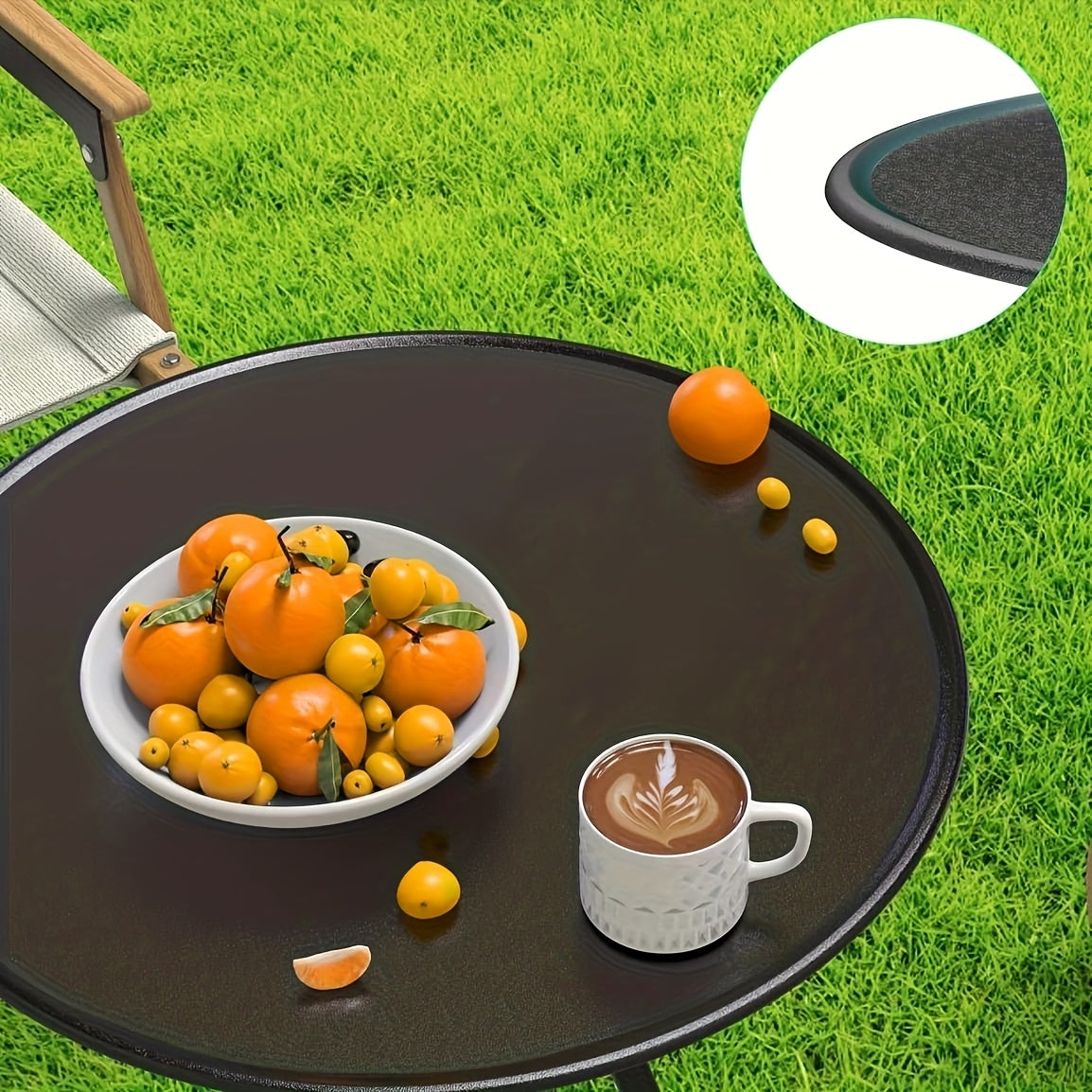 Portable Adjustable Camping Table Tripod Base