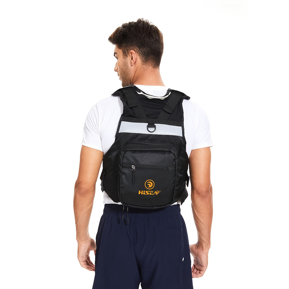 High Buoyancy Adult Life Jacket Black