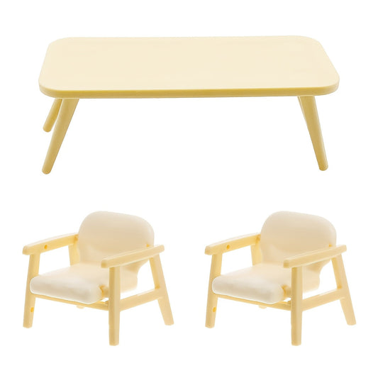 Mini Table and Chair Set for Miniature Décor (3 pcs)