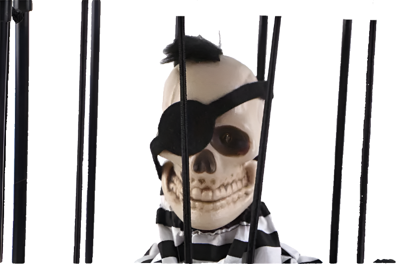 Spooked Specter Symphony: The Cage Ghost's Lament