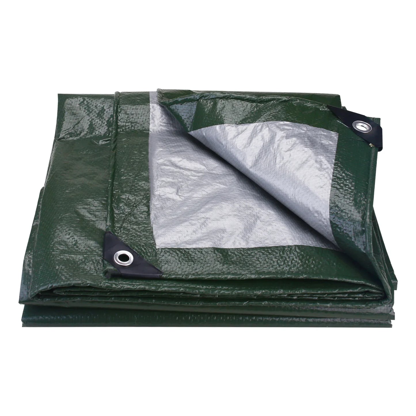 Large Waterproof Camping Tarp Outdoor Sun Shelter (Green)