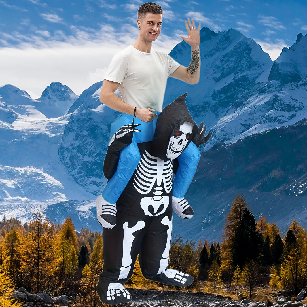 Inflatable Skeleton Costume for Adults