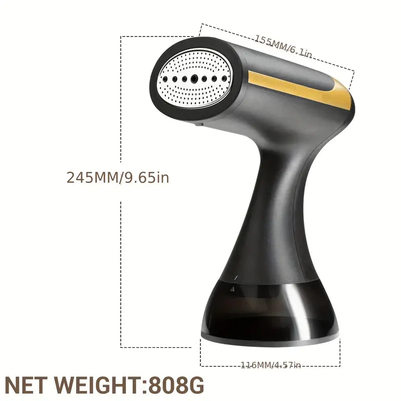 Household Commercial Hand-held Garment Steamer - Black