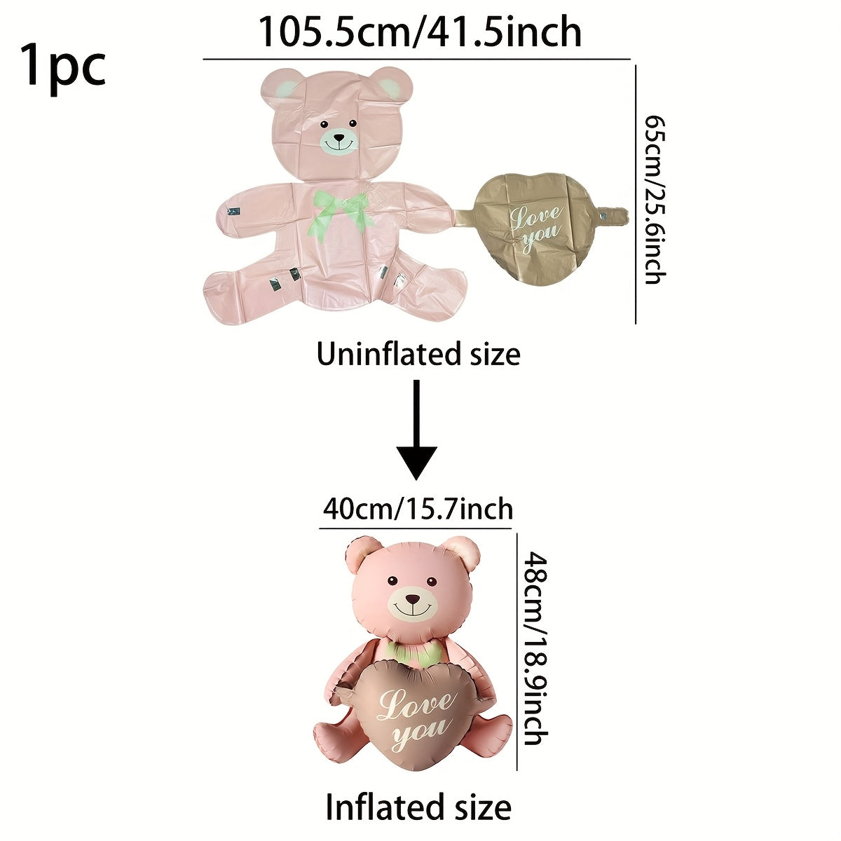 Heart-Hugging Valentine Decorative Balloons