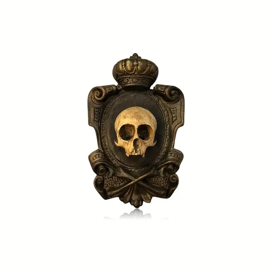 Gothic Skull Wall Hanging Decor - Resin Pendant