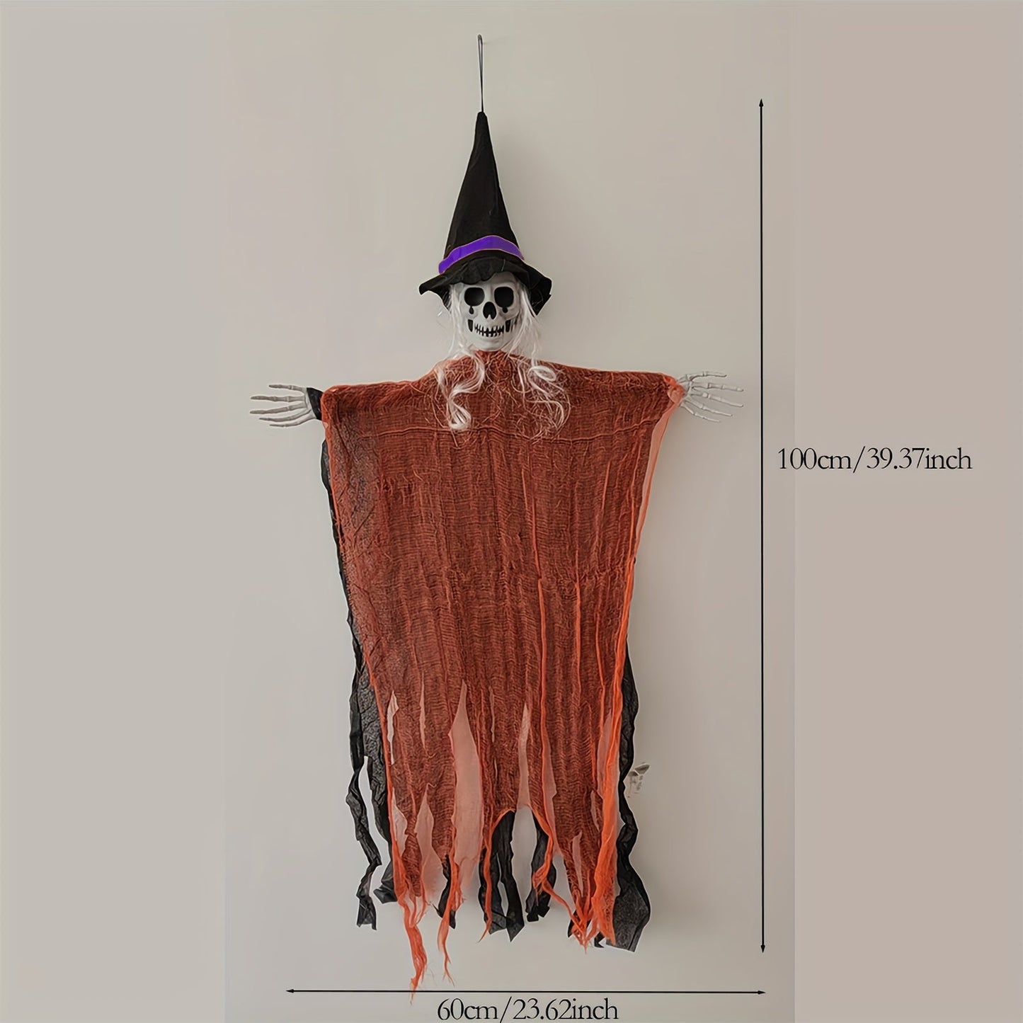 Halloween Witch Hanging Ghost Decoration (3pcs)