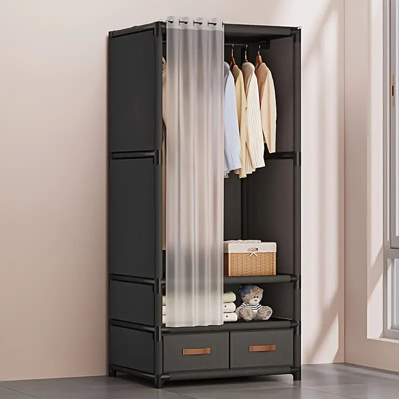 Foldable Drawers and Wardrobe Storage Cabinet - 2 Drawers
