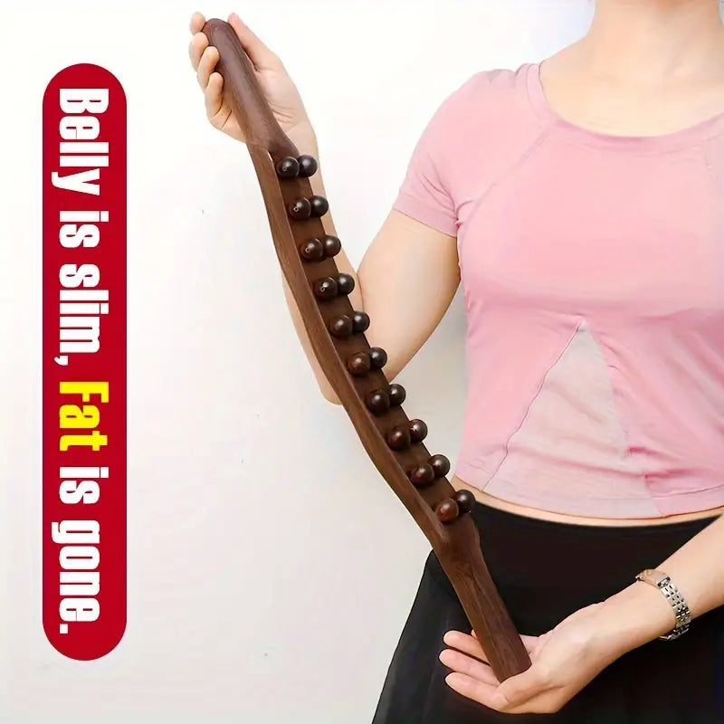 Double Row 20-Bead Massage Stick