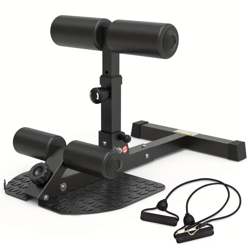 1pc Squat Training Machine - Sit-up Auxiliary Device - Black