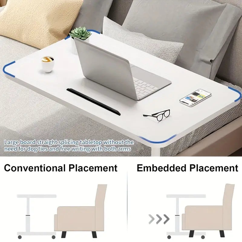 Portable Adjustable Bedside Computer Table