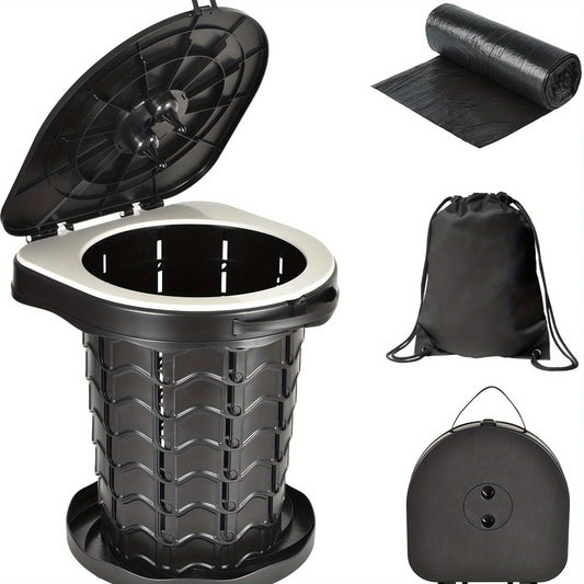 Camping Toilet Portable Adjustable Potty