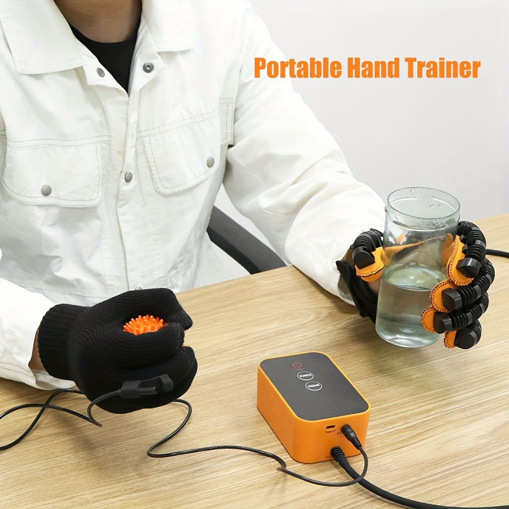 Right Hand Finger Robot Glove USB Rechargeable Trainer