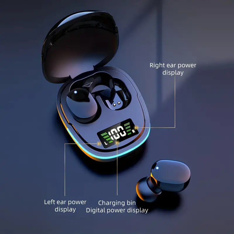 GamePro Touch Wireless Earbuds with LED Display - Sports Edition