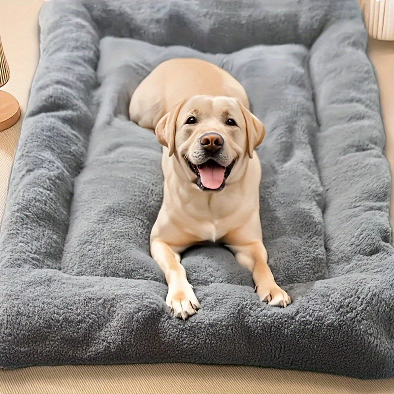 Extra-Large Plush Dog Sofa Bed with Non-Slip Base